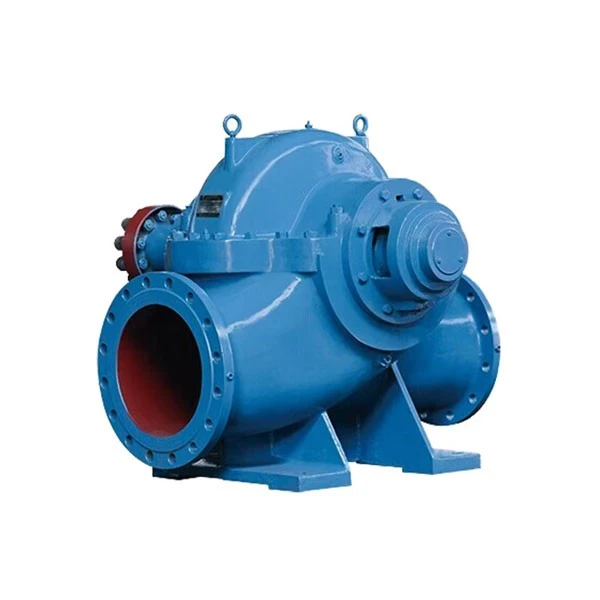 Pompă centrifugă cu rotor de aspirație dublă-